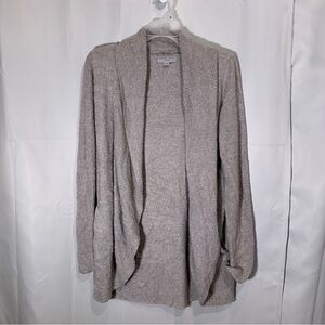 Barefoot Dreams Cozy Gray Cardigan